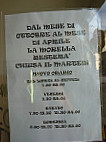 La Morella menu
