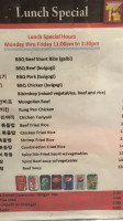 Tofu House menu