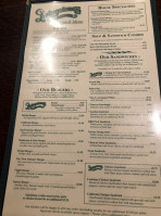 Livingstone's Restaurant & Pub. menu