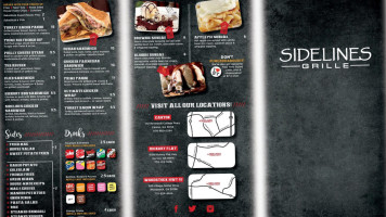 Sidelines Grille menu