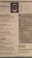 Marty's Gm Eagle's Nest menu