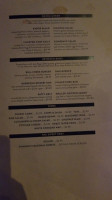 Bull Creek Distillery menu