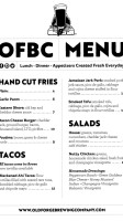 Old Forge Brewing Company York menu