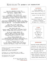 Stargazer Inn Bristlecone General Store menu