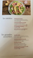 Le Grand Comptoir menu