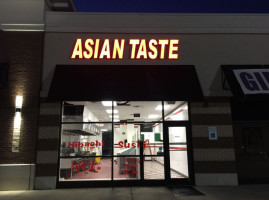 Asian Taste menu