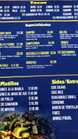 Kilo King (tacos Y Mariscos) menu