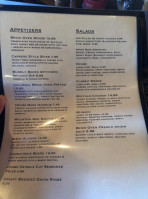 The Fainting Goat Wine Bar And Restaurant menu
