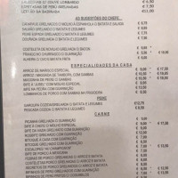 Jubel menu
