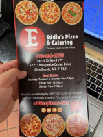 Eddies Pizza Catering food