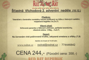 Red Rat menu
