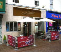 Milani's Restaurant And Coffee Bar outside