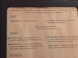 The Naked Oyster Bistro Raw menu