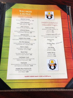 Malakhi Lounge Jamaican menu