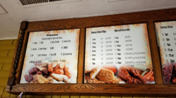 Buffalo Ranch Wings Things menu