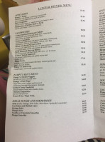 Pampy's Cuban Bakery menu