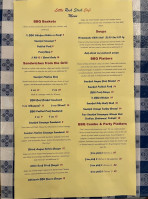 Little Rock Stock Cafe menu