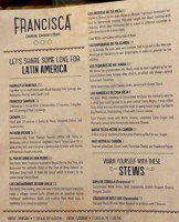 Francisca Charcoal Chicken Meats (doral) menu