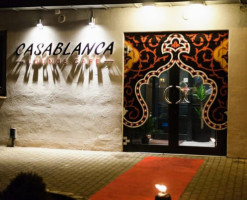 Casablanca Lounge Cafe outside