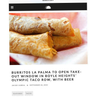 Burritos La Palma food