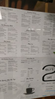 Two Kelly's Cafe menu