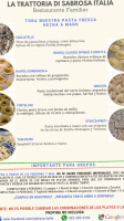 Sabrosa Italia Trattoria Italiana food