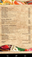 Trattoria Da Sergio menu