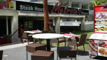 Melrose's Steak House inside