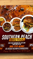 Southern Peach Bbq food