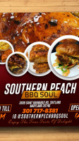 Southern Peach Bbq food