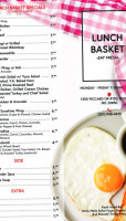 Lunch Basket menu