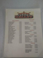 Neng's Galley menu