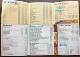Turkish Carry Out menu