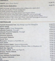 Viento Alaçatı menu