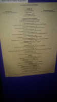 Hampton Winds menu