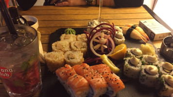 Sushi bar food