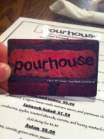 Pourhouse Bar & Grill menu