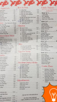 Bill's Chinese Restaurant menu