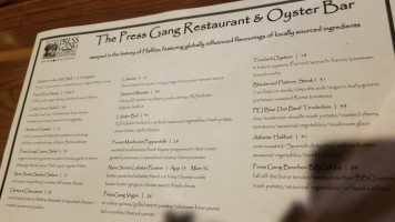 The Press Gang Restaurant And Oyster Bar inside