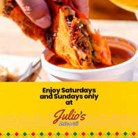 Julios Mexican Grill food