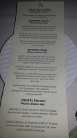 Verdicchio menu