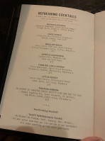 The Good Son Restaurant menu