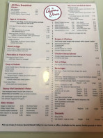 Avenue Diner menu