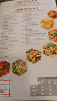 Rosie Thai Cuisine menu