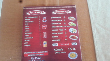 Şef Ali Restorant Şorbada Çorba menu