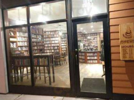 The Brewed Book Coffee Shop Used Book Store inside