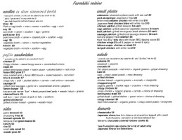 Furoshiki menu