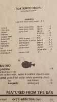 JaBistro menu