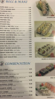 K&L Sushi menu