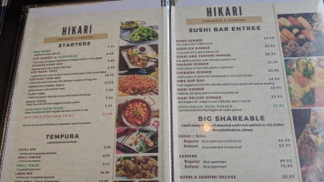 Hikari menu